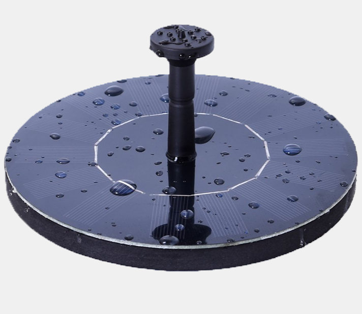 Flowbee – Elegant Solar Fountain for Garden Birds