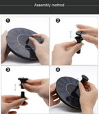 Flowbee – Elegant Solar Fountain for Garden Birds