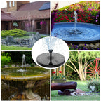 Flowbee – Elegant Solar Fountain for Garden Birds