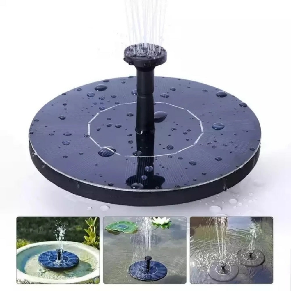 Flowbee – Elegant Solar Fountain for Garden Birds