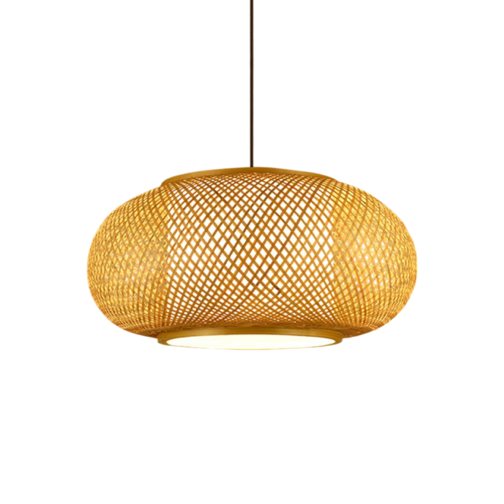 Bamboo Pendant Lamp with Natural Design