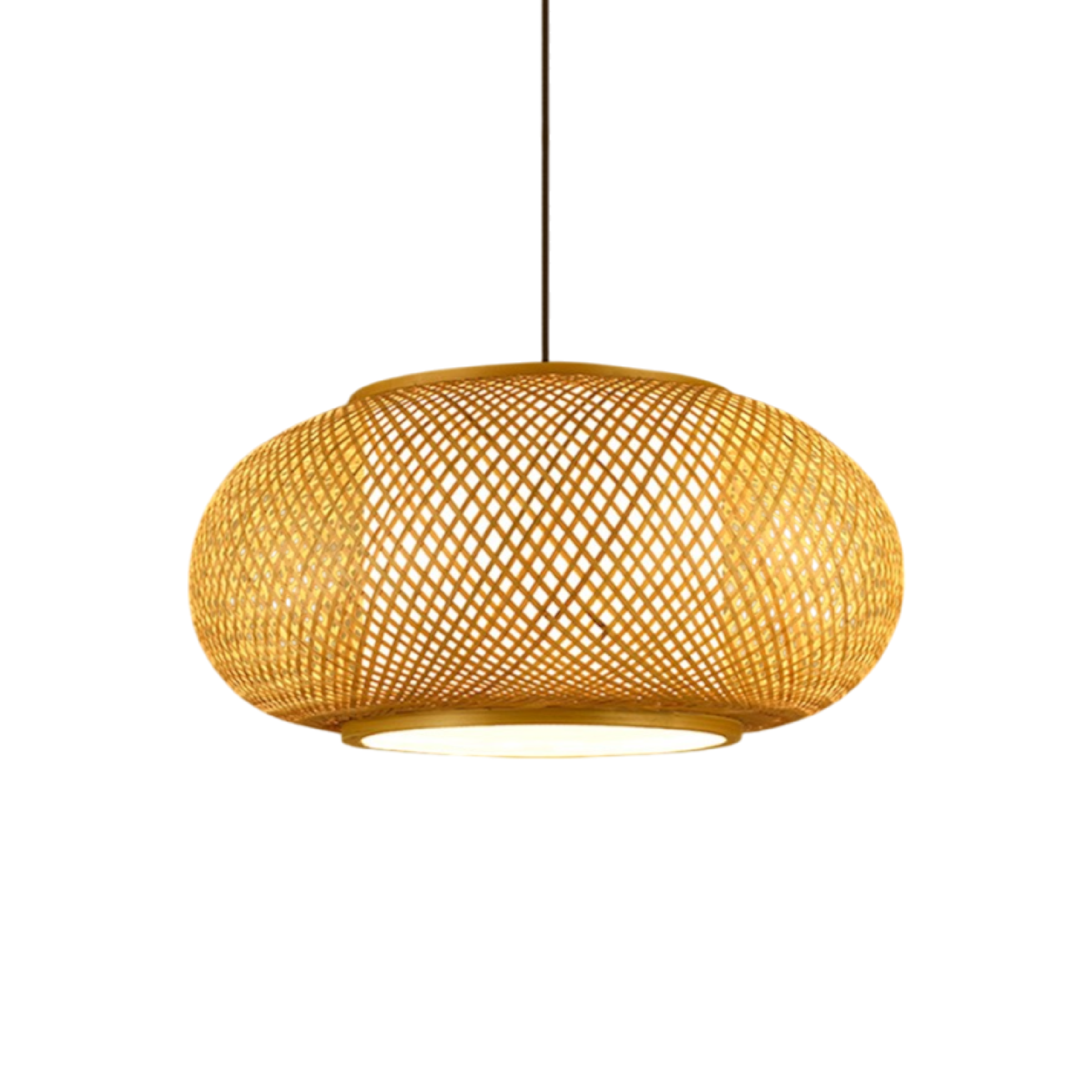 Bamboo Pendant Lamp with Natural Design
