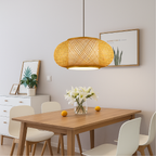Bamboo Pendant Lamp with Natural Design