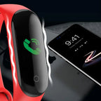 Smartwatch with blood pressure and heart rate monitor