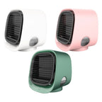 2-in-1 Air Cooler & Humidifier – Quiet Cooling for Bedroom & Office