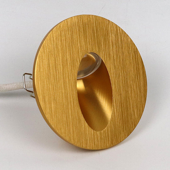 Modern Art Deco Round Square Aluminum Waterproof LED Wall Light for Hallways