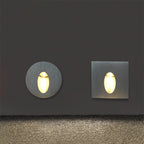 Modern Art Deco Round Square Aluminum Waterproof LED Wall Light for Hallways