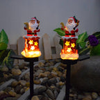 SantaGlow – Solar Powered Santa Claus Chimney Outdoor LED Light