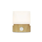 Contemporary Nordic Timer Rechargeable ABS HIPS Silicone Cylinder LED Table Lamp Night Light for Nightstand