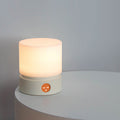 Contemporary Nordic Timer Rechargeable ABS HIPS Silicone Cylinder LED Table Lamp Night Light for Nightstand