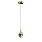 Luxury Diamond Cube Crystal Iron LED Pendant Light For Bedroom