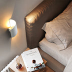 Modern Minimalist Waterproof Spiral Aluminum Acrylic LED Wall Light for Bedroom