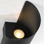 Modern Minimalist Waterproof Spiral Aluminum Acrylic LED Wall Light for Bedroom