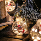 Contemporary Creative Christmas Tree Snowman LED Decoration String Lights For Living Room