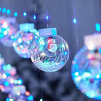 Contemporary Creative Christmas Tree Snowman LED Decoration String Lights For Living Room