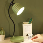 Modern Minimalistic Round Folded ABS LED Table Lamp For Living Room