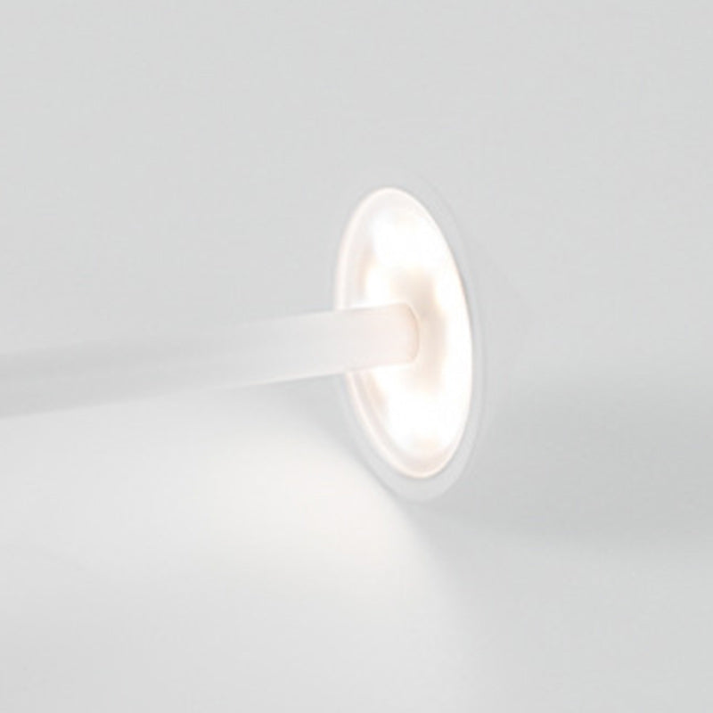 Modern Simplicity Triangle Cone Round Acrylic Cylinder Iron LED Table Lamp for the Living Room