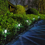 Modern simplicity solar waterproof stainless steel cylinder LED landscape lighting outdoor light for the garden