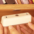 Modern Minimalist Rechargeable Magnetic Suction Cup Plastic Strip Rectangular LED Wall Light Night Light For Studying