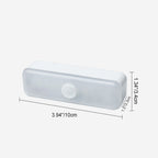 Modern Minimalist Rechargeable Magnetic Suction Cup Plastic Strip Rectangular LED Wall Light Night Light For Studying