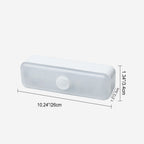 Modern Minimalist Rechargeable Magnetic Suction Cup Plastic Strip Rectangular LED Wall Light Night Light For Studying