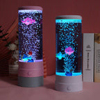 Luminava Bubble Fish Lamp | Calming Bubble Light Show | LED 500 Lumen | For Relaxation & Ambiance
