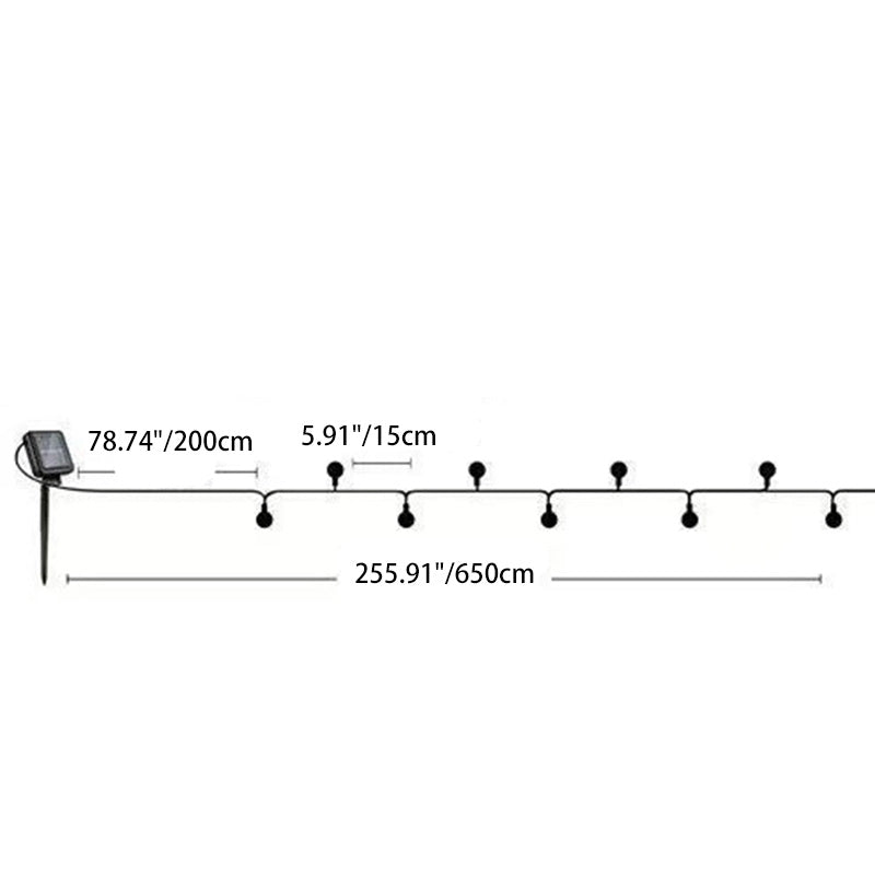 Modern Art Deco Solar Battery Waterproof PVC Rose Romantic Decoration LED String Light For Garden