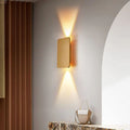 Nordic Minimalist Aluminum Rectangular LED Wall Sconce