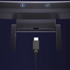 Eye-Caring Curved Screen Hanging Lamp