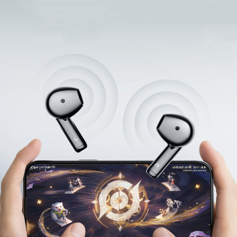 Half-In-Ear Wireless Bluetooth Earphones With Full-Body Electroplating