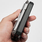 Ultra-Thin Metal Wallet For Work IDs And Cards