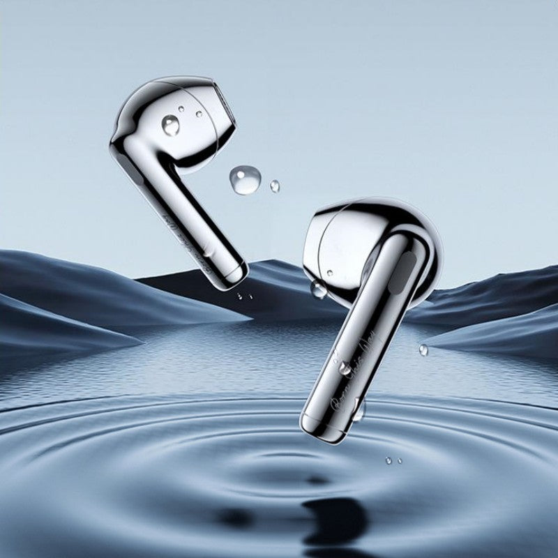 Half-In-Ear Wireless Bluetooth Earphones With Full-Body Electroplating