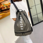 Large Capacity Sport And Fitness Backpack With Wet And Dry Separation
