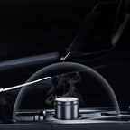 Multi-functional Covered And Illuminated Car Ashtray