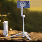 Magnetic Phone Holder Tripod Selfie Stick