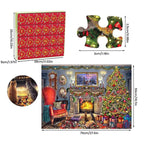 Christmas Advent Calendar Puzzle Game 1000 Pieces