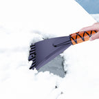 Retractable Snow Scraper And De-Icing Tool For Car