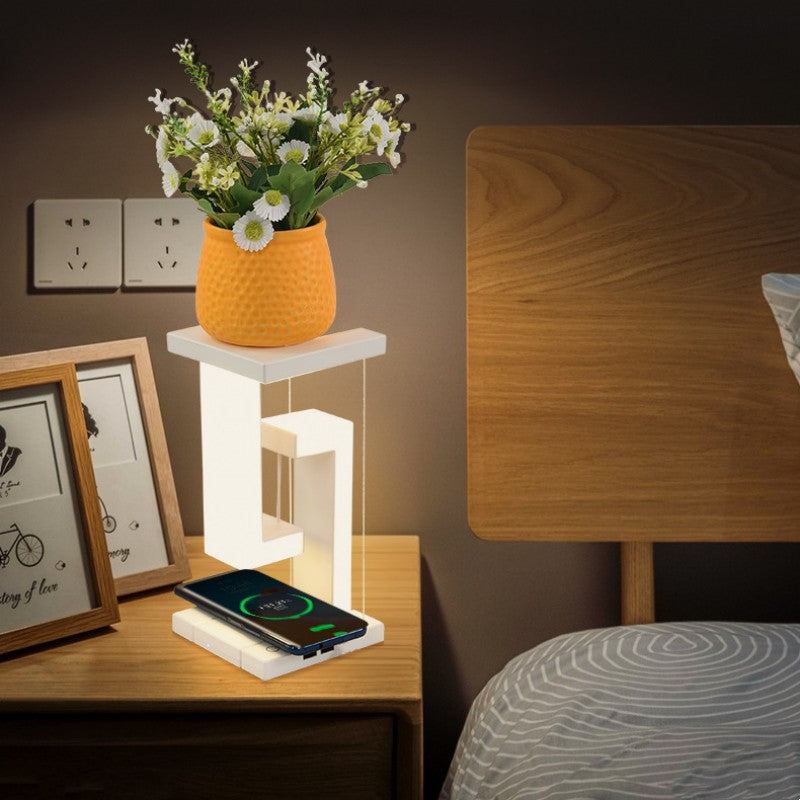 Floating Anti-Gravity Wireless Charging Night Light