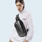 Casual Crossbody Hardshell Waterproof Sling Bag