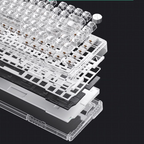 Wired Transparent Keycap Casket Mechanical Keyboard