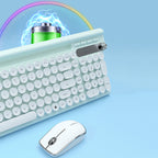 Wireless Silent Keyboard And Mouse Set