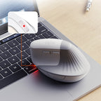 Ergonomic Vertical Wireless Mouse