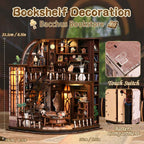 Bacchus Bookstore DIY Mini House Kit l DIY Miniature Kit