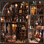 Bacchus Bookstore DIY Mini House Kit l DIY Miniature Kit