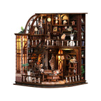 Bacchus Bookstore DIY Mini House Kit l DIY Miniature Kit