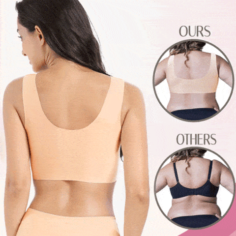 Thin Section Seamless Ring Gather Bra