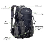 Backpack Pro - Outdoor - Trekking - Suspension system