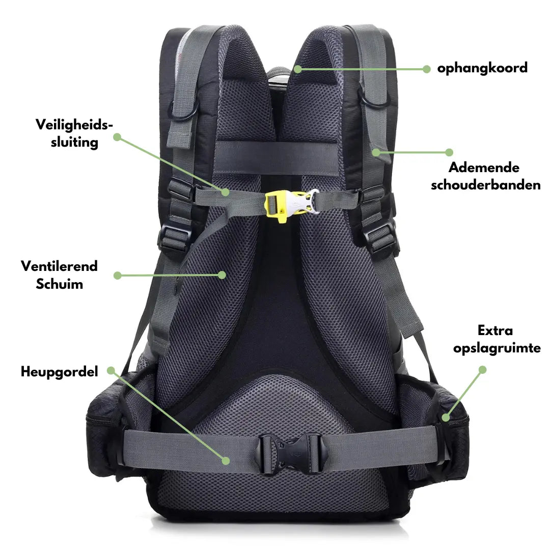 Backpack Pro - Outdoor - Trekking - Suspension system