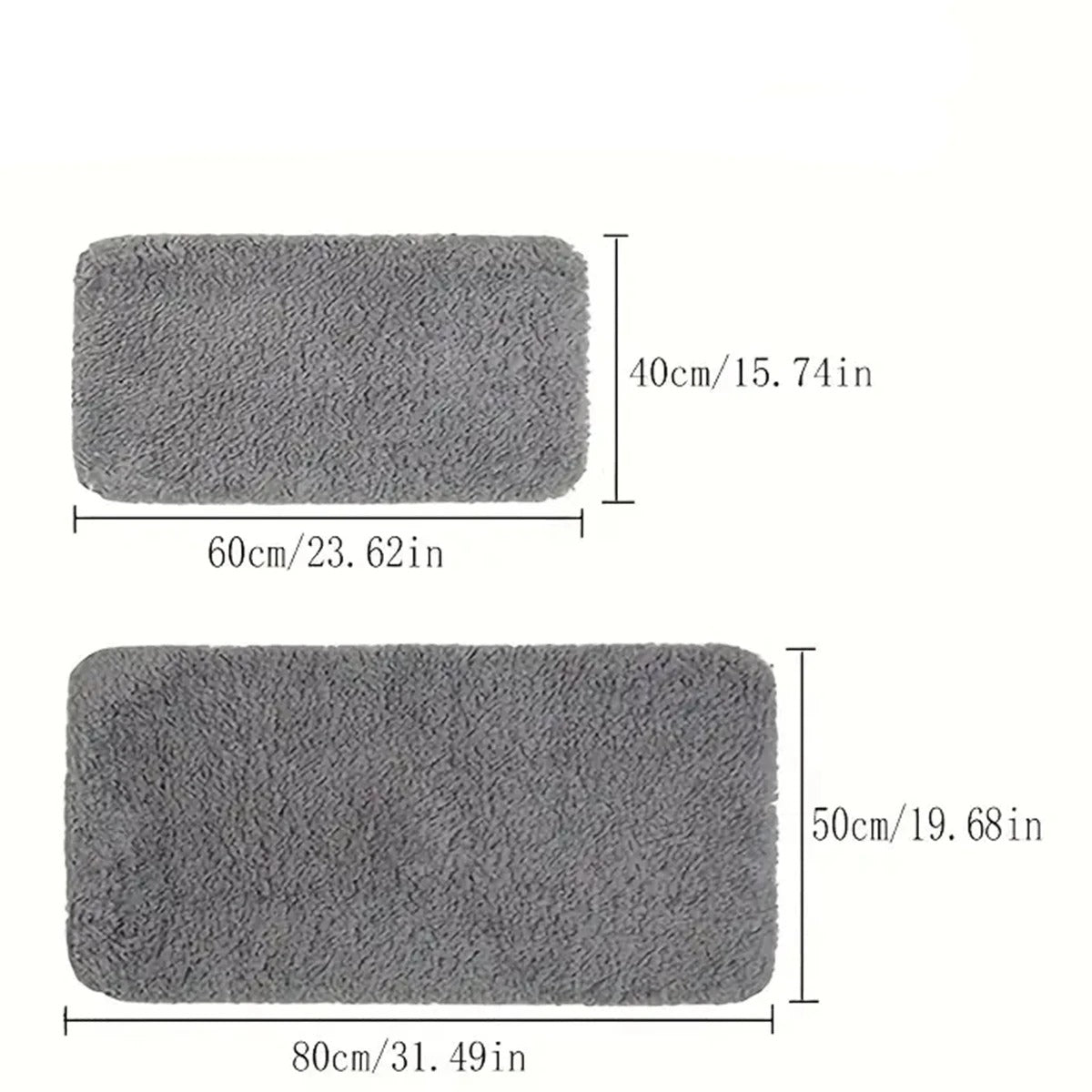 Bathroom Mat | Thick Non-Slip Water Absorbent Mat