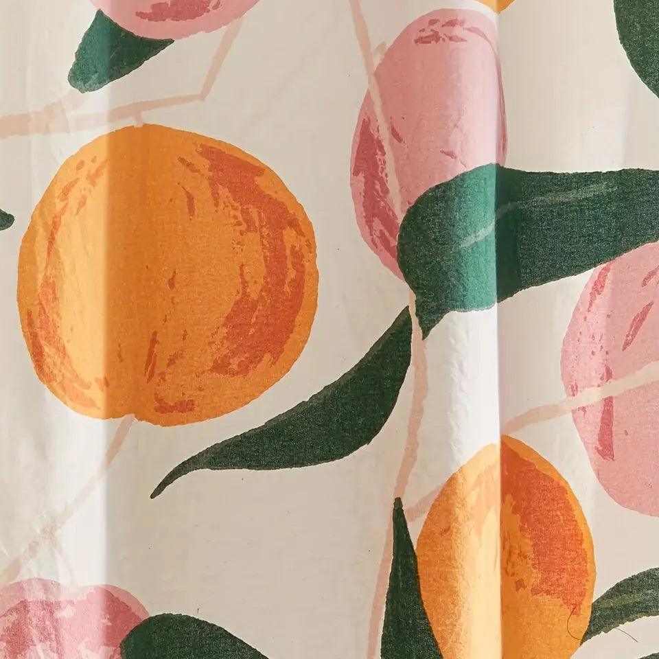 Shower curtain - Peach